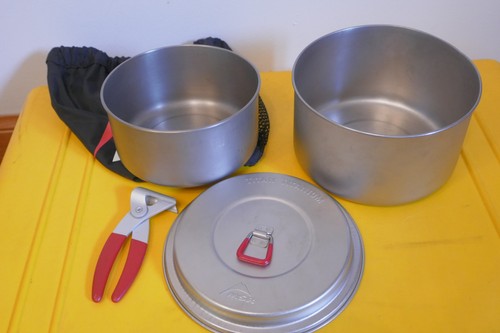 Msr titanium teiliges topf - teiliges,