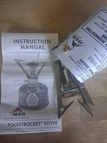 Msr pocket rocket - msr, gaskocher