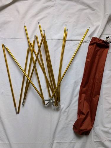 Original tent poles aluminium - tent,